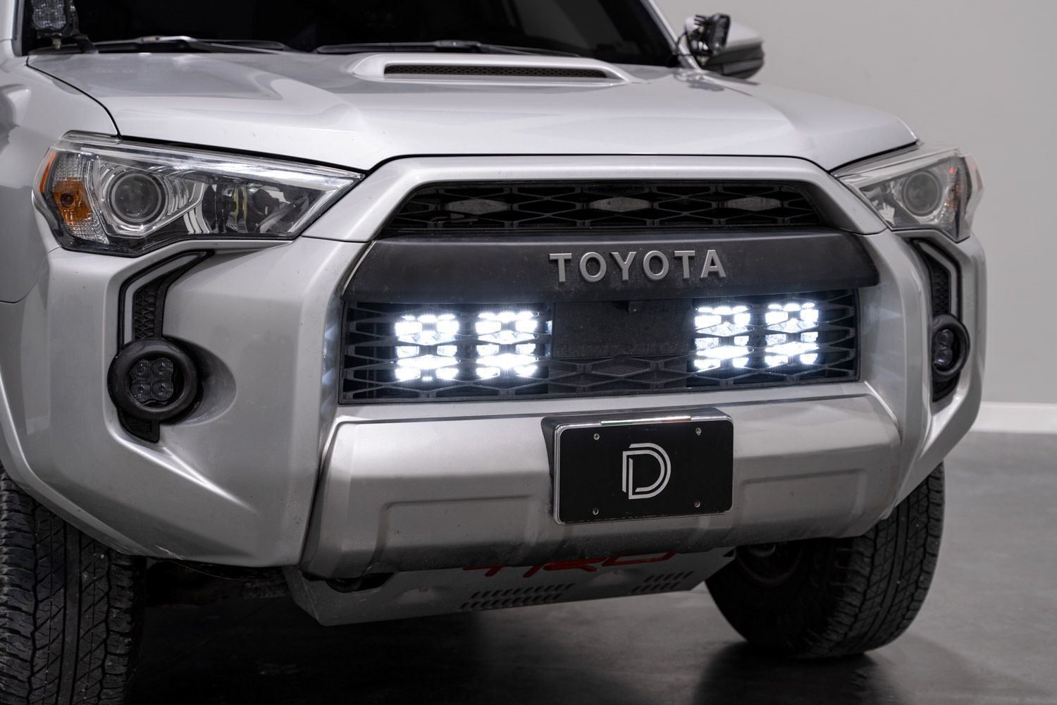 SS5 Stealth Grille LED Pod Kit on 5th Gen Toyota 4Runner