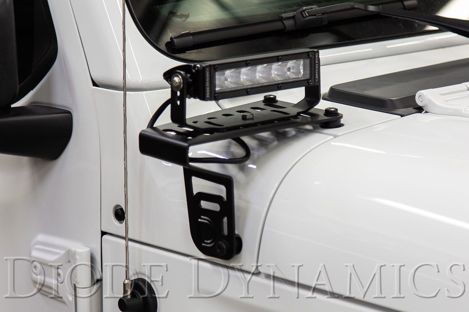 NEW! Cowl Mount LED Brackets for 2018-2019 Jeep JL Wrangler