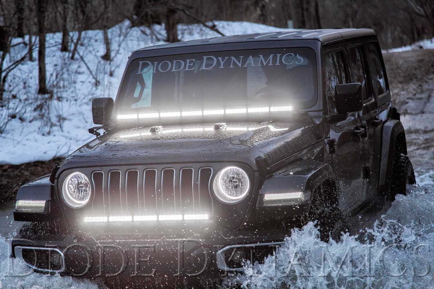 Stage Series LED Light Bars on Jeep Wrangler