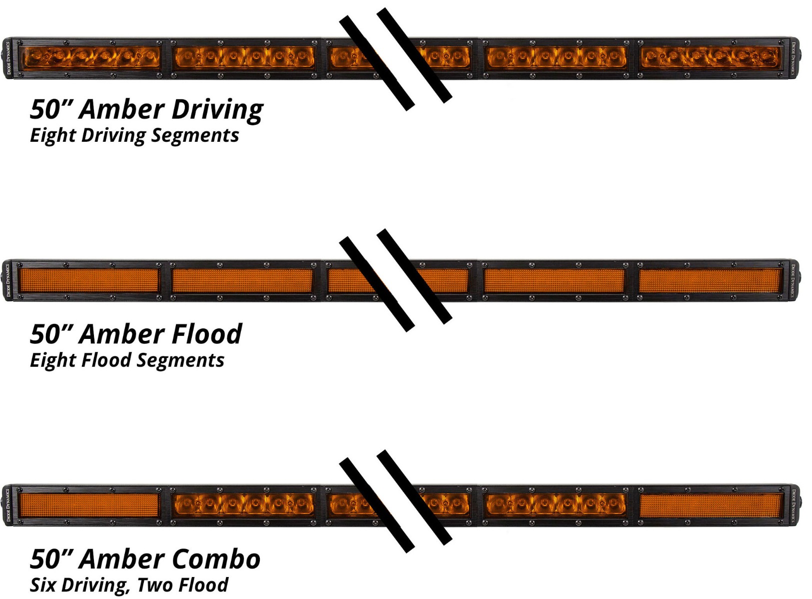 50inch Amber LED Light Bar